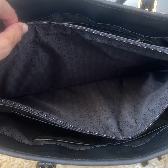 MICHAEL KORS Sullivan Black Saffiano Leather Tote Shoulder Satchel Handb… - Picture 3 of 16